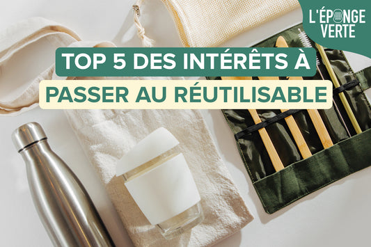 Top 5 des intérêts à passer au réutilisable