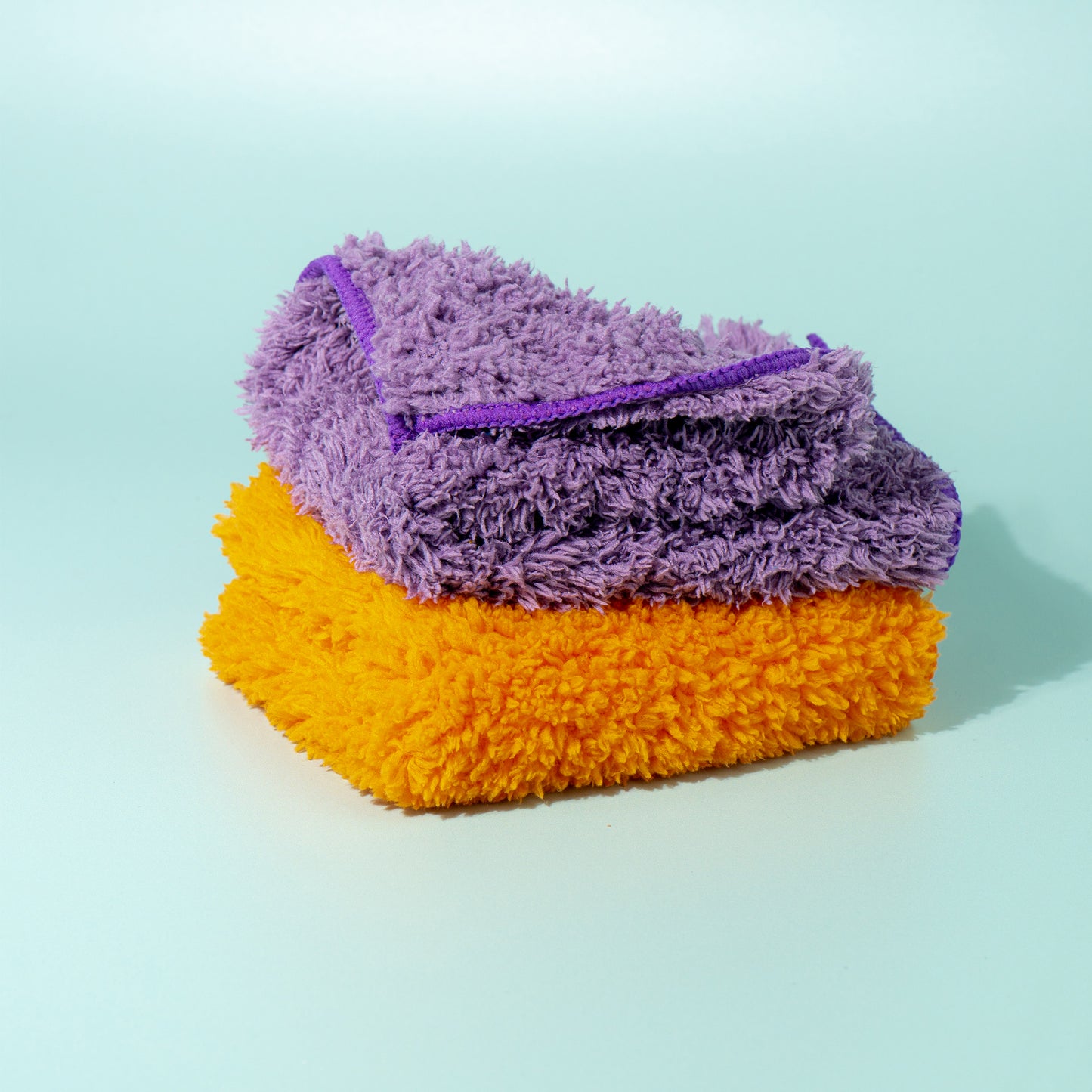 4 Microfibres douces 25x25cm